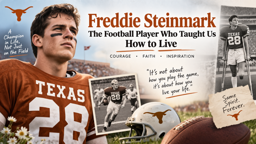 Freddie Steinmark: The Football Player Who Taught Us How to Live